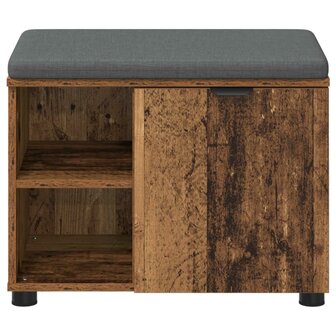Halbank met kussen Effen Oudhout 60 x 38 x 46 cm 6