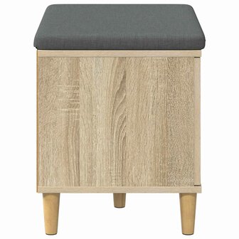 Halbank met kussen met opslag Sonoma Eiken 60 x 38 x 46 cm 7