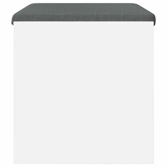 Halbank met kussen Wit 60 x 38 x 46 cm 6