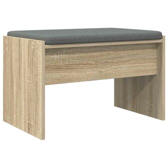 Halbank met kussen Sonoma Eiken 60 x 38 x 46 cm 2