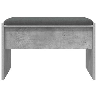 Halbank met kussen Beton Grijs 60 x 38 x 46 cm 5