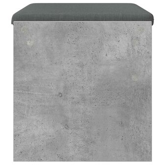 Halbank met kussen Beton Grijs 60 x 38 x 46 cm 6