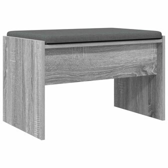 Halbank met kussen Grijs Sonoma 60 x 38 x 46 cm 7