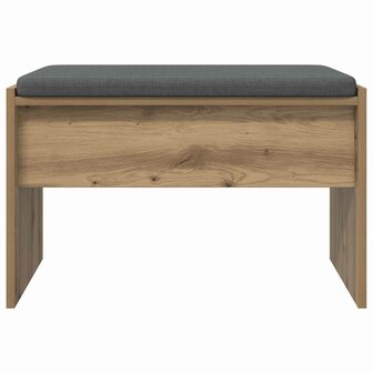 Halbank met kussen Artisan Eiken 60 x 38 x 46 cm 5