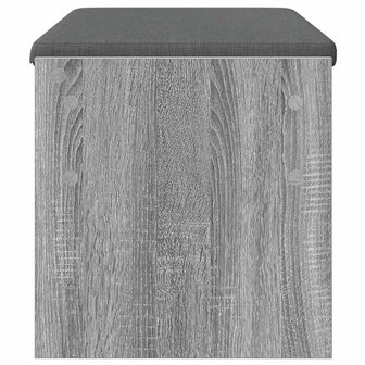 Halbank met kussen Grijs Sonoma 80 x 38 x 46 cm 6