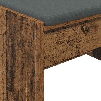 Halbank met kussen Oudhout 80 x 38 x 46 cm 8