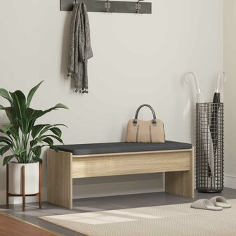 Halbank met kussen Sonoma Eiken 100 x 38 x 46 cm 1