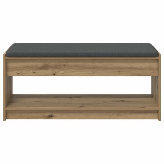Halbank met kussen met plank Artisan Eiken 100 x 38 x 46 cm 5