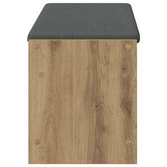 Halbank met kussen met plank Artisan Eiken 100 x 38 x 46 cm 6