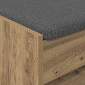 Halbank met kussen met plank Artisan Eiken 100 x 38 x 46 cm 8