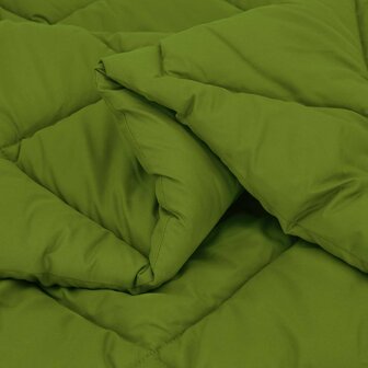 Vol jaar dekbed Groen 220 x 155 cm Microfiber 5
