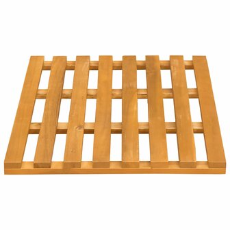Badmat Effen Bruin 100 x 53 cm Hout 6