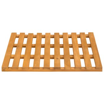 Badmat Effen Bruin 100 x 53 cm Hout 6