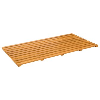 Badmat Effen Bruin 100 x 53 cm Hout 2