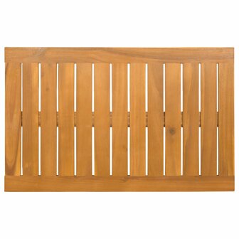 Badmat Effen Bruin 80 x 50 cm Hout 4