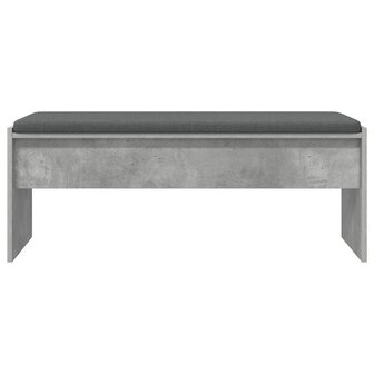 Halbank met kussen Beton Grijs 100 x 38 x 46 cm 5