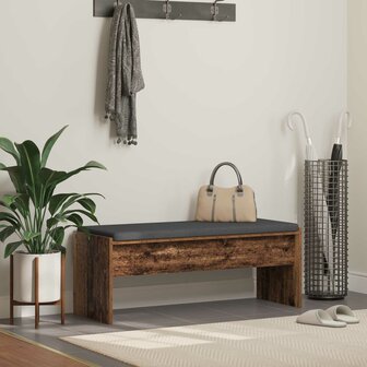 Halbank met kussen Oudhout 100 x 38 x 46 cm 1