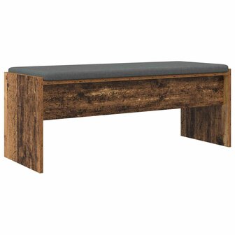 Halbank met kussen Oudhout 100 x 38 x 46 cm 2