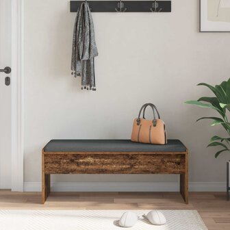 Halbank met kussen Oudhout 100 x 38 x 46 cm 4