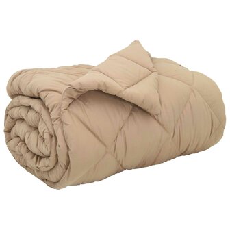 Winter Dekbed Taupe 200 x 135 cm Microfiber 2