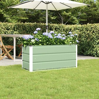 Plantenbak Groen 100 x 40 x 45 cm Staal 1