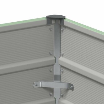 Plantenbak Groen 100 x 40 x 45 cm Staal 5