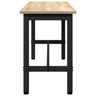 Eetbank 2 pcs Sonoma Eiken 100 x 32,5 x 48,5 cm 6