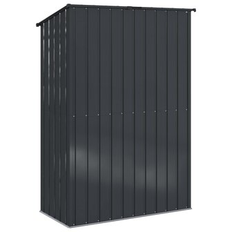 Tuinhuisjes Antraciet 140,5 x 74 x 200 cm Metaal 8
