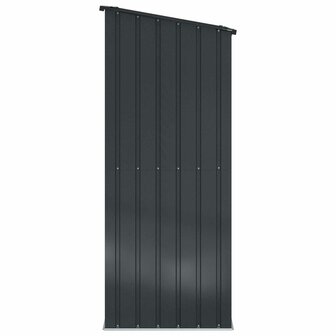 Tuinhuisjes Antraciet 153,5 x 86 x 200 cm Metaal 7