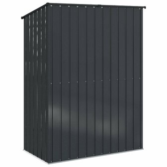 Tuinhuisjes Antraciet 153,5 x 86 x 200 cm Metaal 8