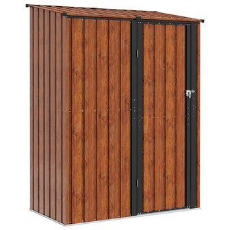 Tuinhuisjes Bruin 153,5 x 86 x 200 cm Metaal 2