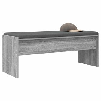 Halbank met kussen Grijs Sonoma 103 x 38 x 40 cm 3