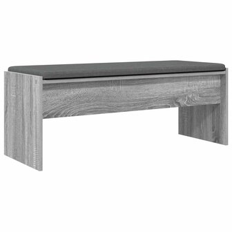 Halbank met kussen Grijs Sonoma 103 x 38 x 40 cm 7