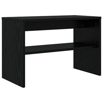 TV-kast Zwart Eiken 60 x 30 x 40 cm Bewerkt hout 7