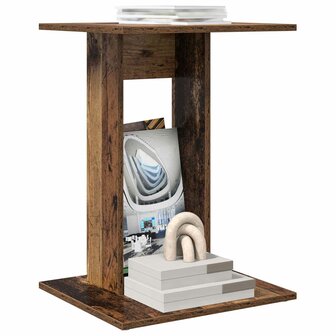Bijzettafel Oudhout 45 x 40 x 62,5 cm Bewerkt hout 3