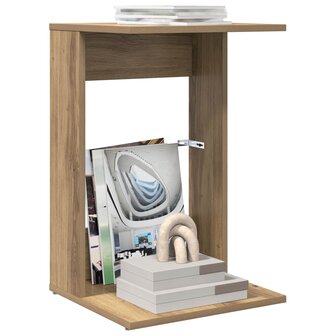 Bijzettafel Artisan Eiken 40 x 38 x 62,5 cm Bewerkt hout 3