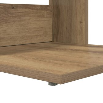 Bijzettafel Artisan Eiken 40 x 38 x 62,5 cm Bewerkt hout 8