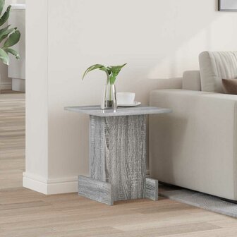 Bijzettafel Grijs Sonoma 35,5 x 35 x 40 cm Bewerkt hout 1