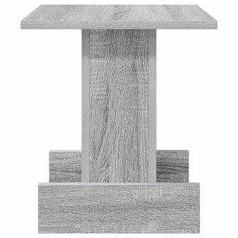 Bijzettafel Grijs Sonoma 35,5 x 35 x 40 cm Bewerkt hout 6