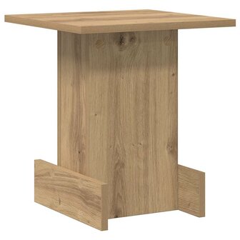 Bijzettafel Artisan Eiken 35,5 x 35 x 40 cm Bewerkt hout 2