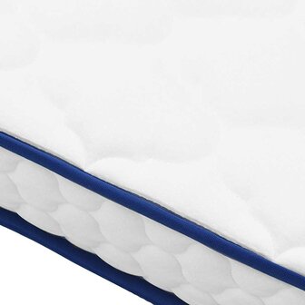 Traagschuimmatras 70x200x17 cm Zacht wit 6