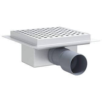 Dot doucheafvoer Zilver 15 x 15 cm Roestvrij staal 304 2