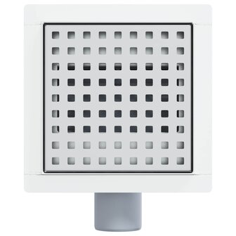 Dot doucheafvoer Zilver 15 x 15 cm Roestvrij staal 304 7