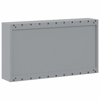 Gereedschapskast met plank Rood en Grijs 50 x 20 x 55 cm 6