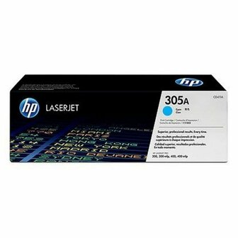 Originele Toner HP 305A Cyaan (4 Stuks) 1