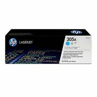 Originele Toner HP 305A Cyaan (4 Stuks) 4
