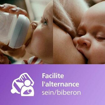 Babyfles Philips 125 ml 2 Onderdelen 3
