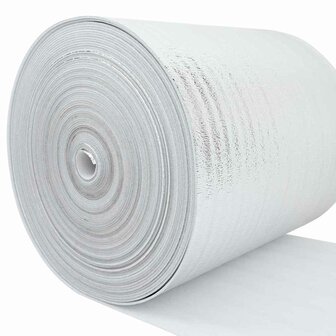 Radiatorfolie Zilver 15 x 0,5 m Polyetheen 2