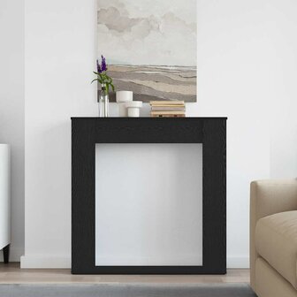Haardombouw Zwarte Eiken 100x20x100 cm Technisch Hout 3