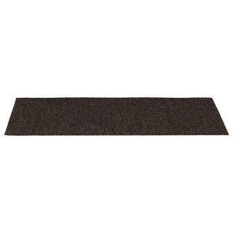 Trapmatten Zelfklevend 15 stuks 60x25 cm Donkerbruin Rechthoekig 4